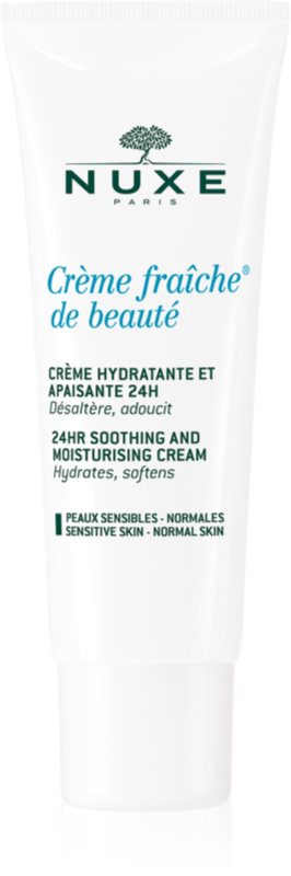 Nuxe Crème Fraîche de Beauté zklidňující a hydratační krém pro normální pleť se sklonem k podráždění