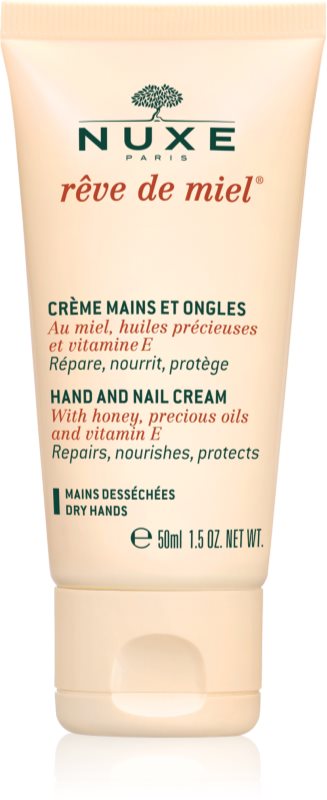 Nuxe Rêve de Miel crema para manos y uñas para pieles secas