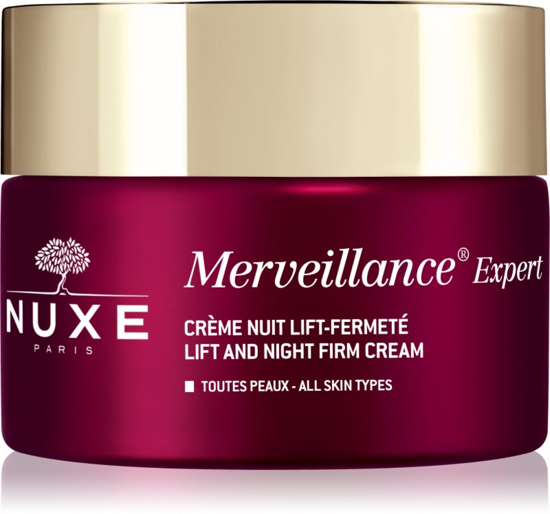 Nuxe Merveillance Expert noční zpevňující krém s liftingovým efektem