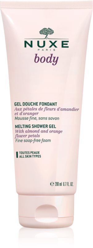 Nuxe Body Fondant Shower Gel For All Types Of Skin