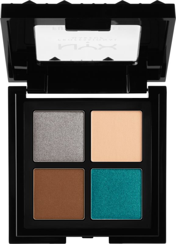 NYX Professional Makeup Full Throttle paleta očných tieňov