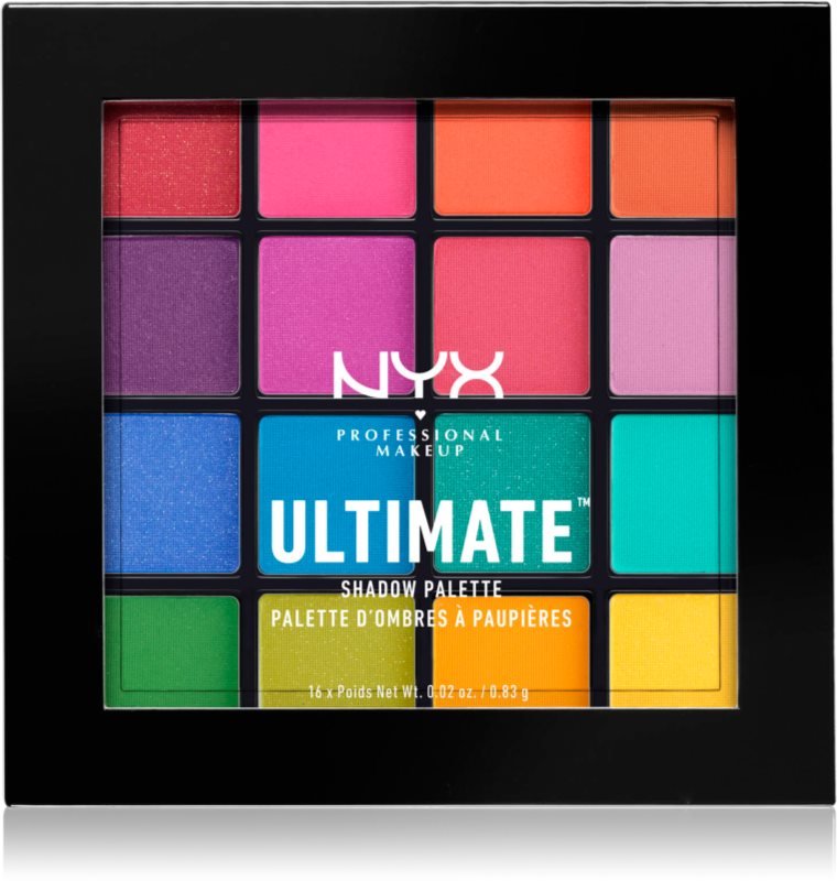 NYX Professional Makeup Ultimate Shadow paletka očných tieňov