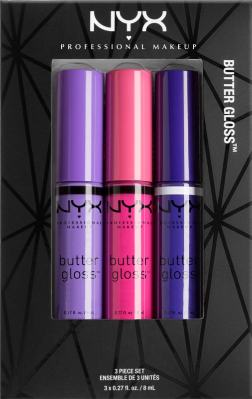 NYX Professional Makeup Butter Gloss kozmetični set I.