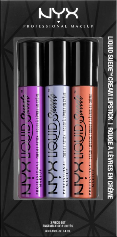 NYX Professional Makeup Liquid Suede™ Cream kozmetická sada I.