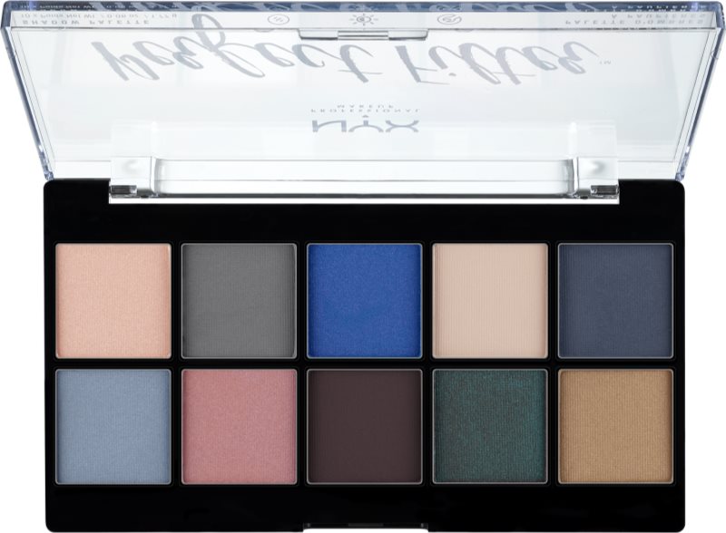 NYX Professional Makeup Perfect Filter Shadow Palette παλέτα με σκιές ματιών