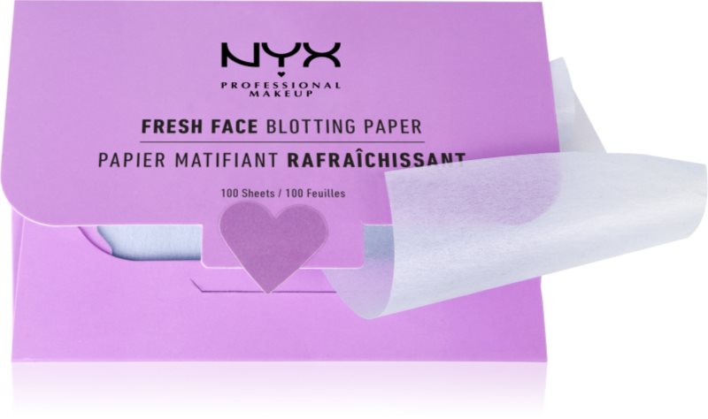 NYX Professional Makeup Blotting Paper papieriky na zmatnenie s kyselinou salicylovou