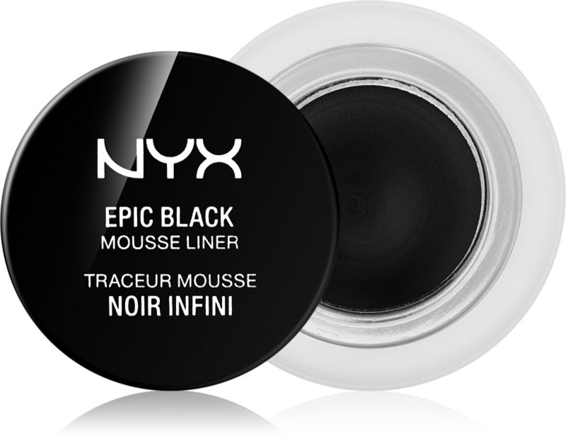 NYX Professional Makeup Epic Black Mousse Liner eye-liner résistant à l’eau