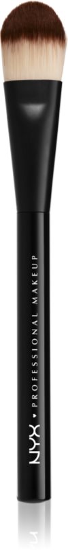 NYX Professional Makeup Pro Brush plochý štetec na make-up