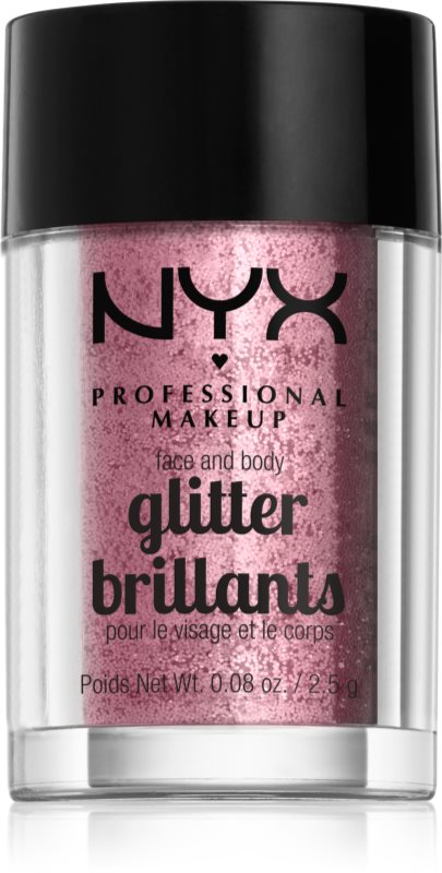 NYX Professional Makeup Glitter Goals bleščice za obraz in telo