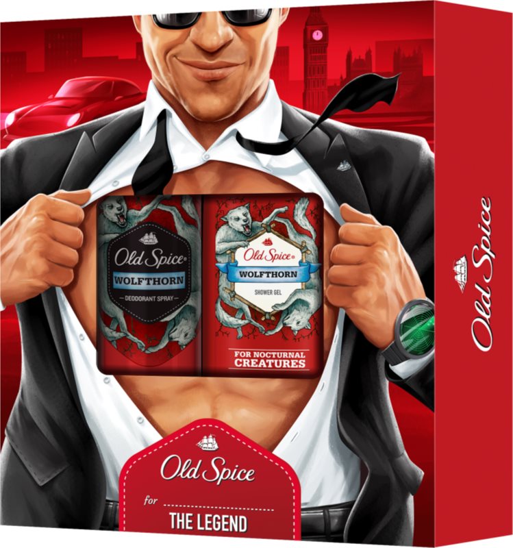 Old Spice Wolfthorn set cadou III