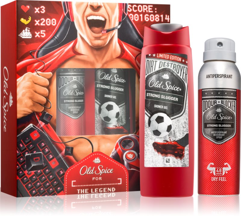 Old Spice Odour Blocker Strong Slugger dárková sada I.