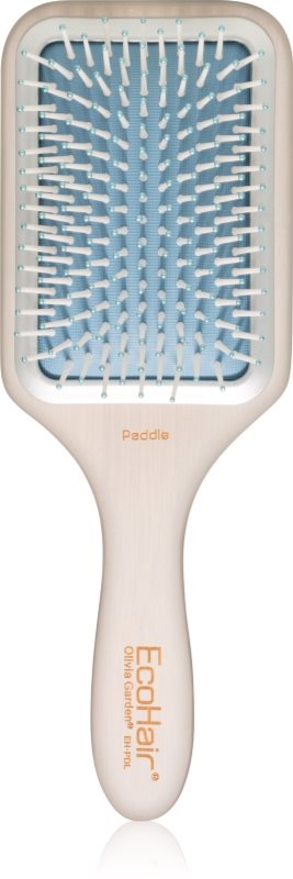 Olivia Garden EcoHair ravna krtača za lažje česanje las