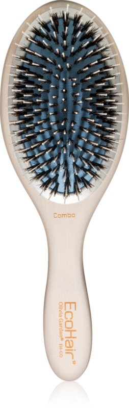 Olivia Garden EcoHair krtača za lase s ščetinami divjega prašiča