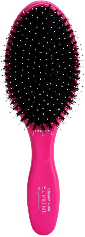 Olivia Garden Ceramic + Ion Pink Series escova de cabelo