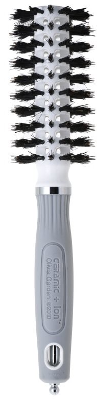 Olivia Garden Ceramic + Ion Turbo Vent™ 100% Boar kulatý kartáč na vlasy