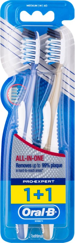 Oral B Pro-Expert CrossAction All In One četkice za zube medium 2 kom
