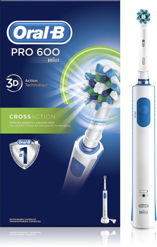 Oral B Pro 600 D16.513 CrossAction brosse à dents électrique