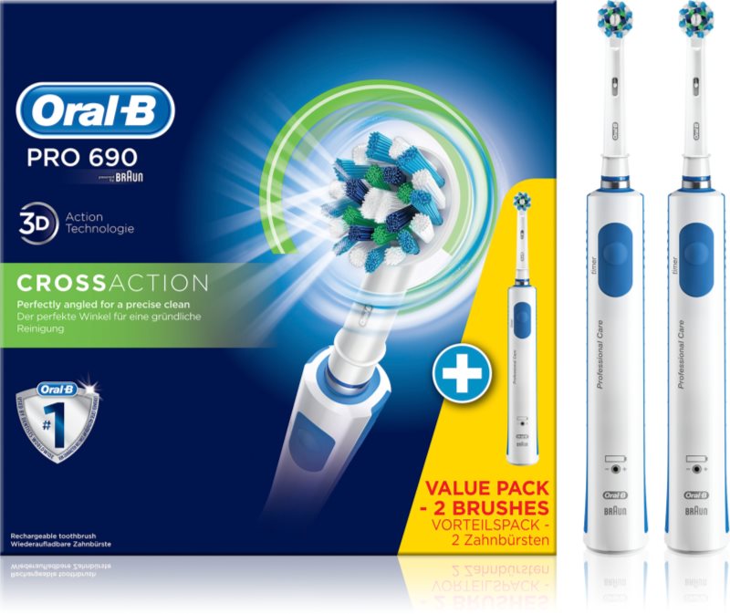 Oral B PRO 690 CrossAction D16.524H elektrická zubná kefka