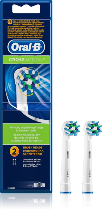 Oral B Cross Action EB 50 náhradné hlavice