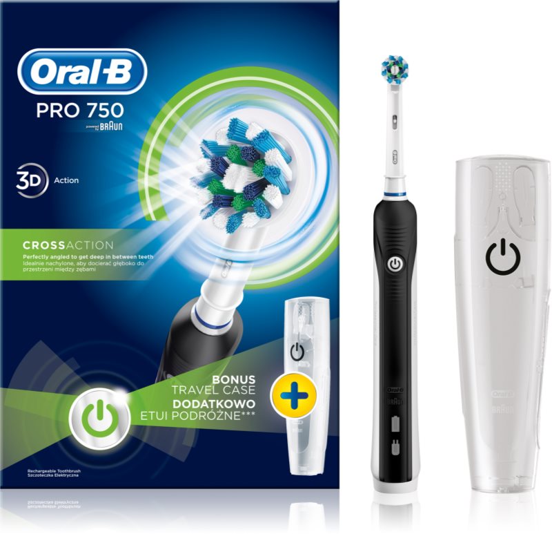 Oral B Pro 750 D16.513.UX CrossAction cepillo de dientes eléctrico