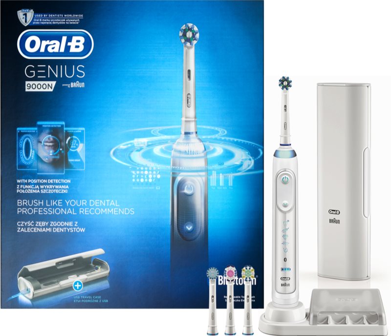 Oral B Genius 9000 White D701.545.6XC elektrická zubná kefka