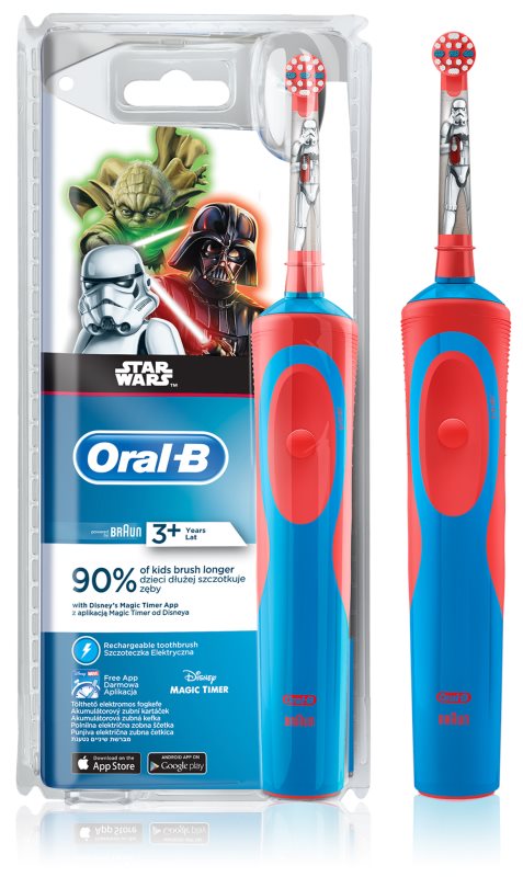 Oral B Stages Power Star Wars D12.513K elektrische Zahnbürste für Kinder