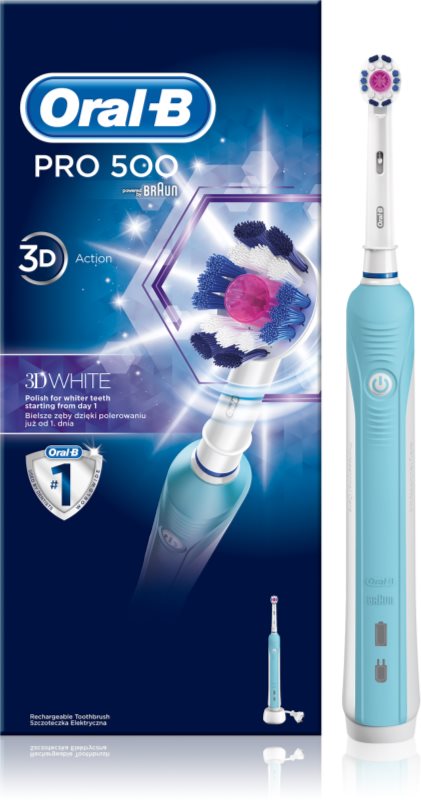 Oral B Pro D16.513.U 3D White elektrický zubní kartáček