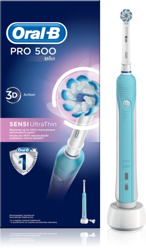 Oral B Pro D16.513.U SENSI UltraThin elektrická zubná kefka