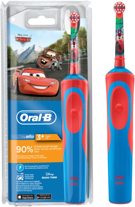 Oral B Stages Power Cars D12.513.1 elektrická zubná kefka pre deti