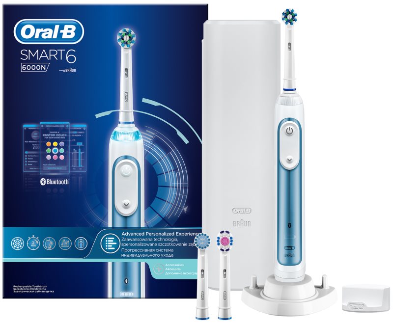 Oral B Smart 6 6000N D700.534.5XP elektrický zubní kartáček