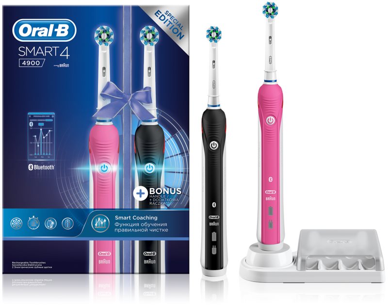 Oral B Smart 4 4900 DUO D601.525.3H cepillo de dientes eléctrico
