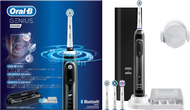 Oral B Genius 10000N Black електрическа четка за зъби