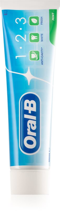 Oral B 1-2-3 Fluoride Toothpastes 3 in 1