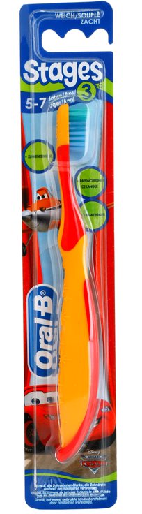 Oral B Stages 3 cepillo de dientes para niños suave