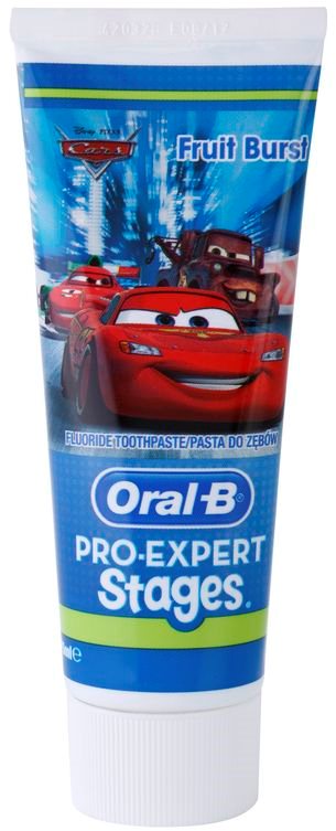 Oral B Pro-Expert Stages Cars Kinder Tandpasta