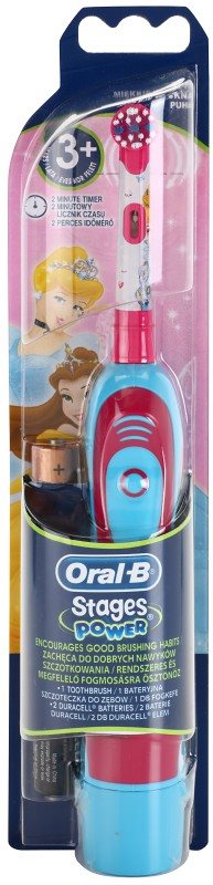 Oral B Stages Power DB4K Princess szczoteczka do zębów dla dzieci na baterie soft