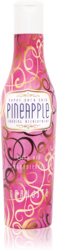 Oranjito Max. Effect Pineapple Solarium Sunscreen with Organic Ingredients and Tan Accelerator