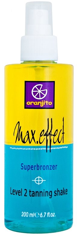 Oranjito Level 2 Shake Zwei-Phasen Bräunungsspray für das Solarium