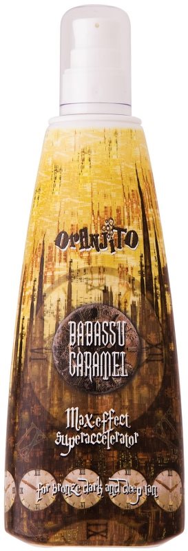 Oranjito Max. Level Babassu Caramel opaľovacie mlieko do solária
