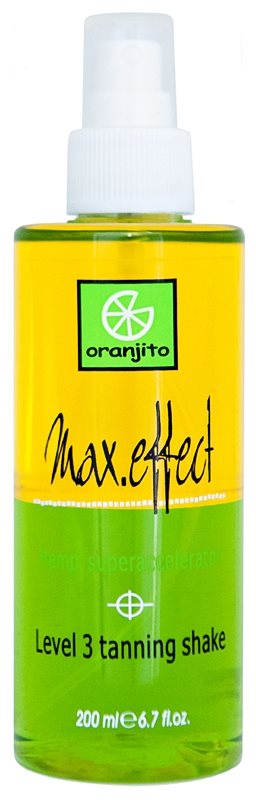 Oranjito Level 3 Shake spray solaire bi-phasé solarium