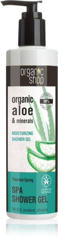 Organic Shop Organic Aloe & Minerals gel de ducha armonizante