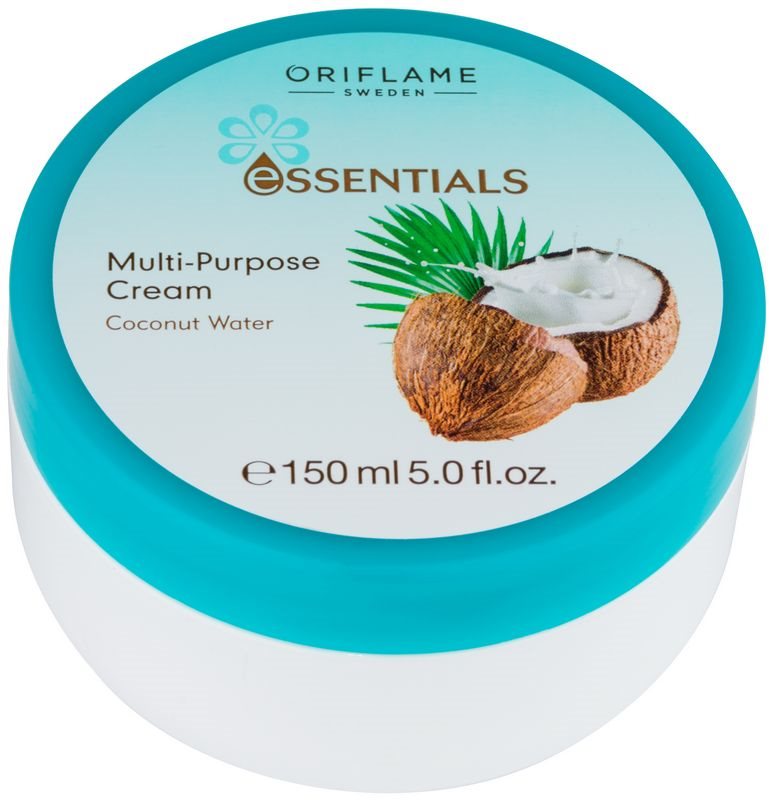 Oriflame Essentials crema para cara y cuerpo con coco