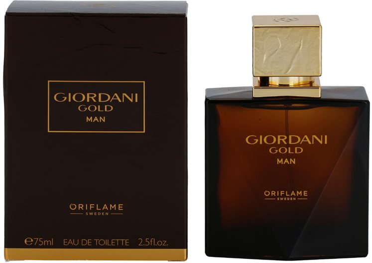 Oriflame Giordani Gold Man toaletní voda pro muže 75 ml