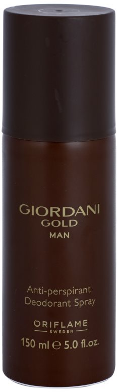 Oriflame Giordani Gold Man Deo Spray for Men 150 ml