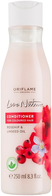 Oriflame Love Nature odżywka do włosów farbowanych