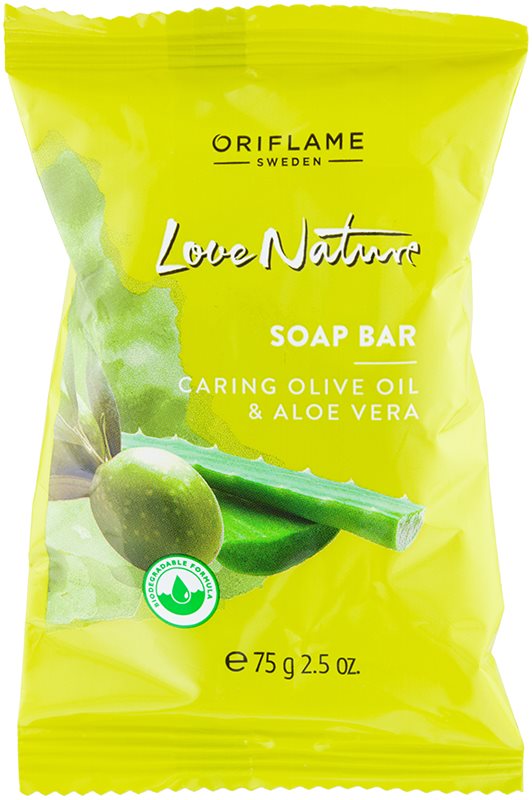 Oriflame Love Nature sapun solid cu aloe vera