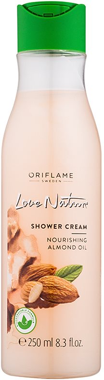 Oriflame Love Nature gel-crema de dus cu ulei de migdale