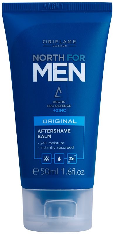 Oriflame North For Men balzám po holení se zinkem