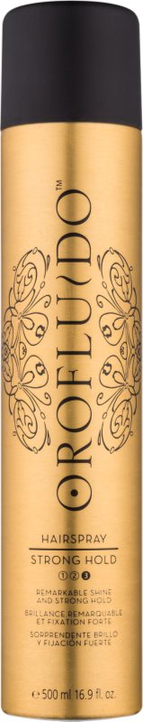 Orofluido Beauty laca de cabelo fixação forte
