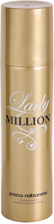 Paco Rabanne Lady Million дезодорант-спрей для жінок 150 мл